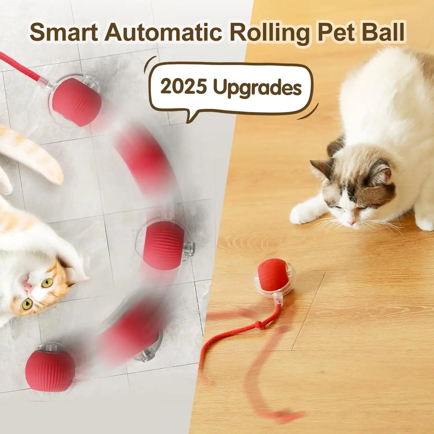 Smart Rolling Pet Toy