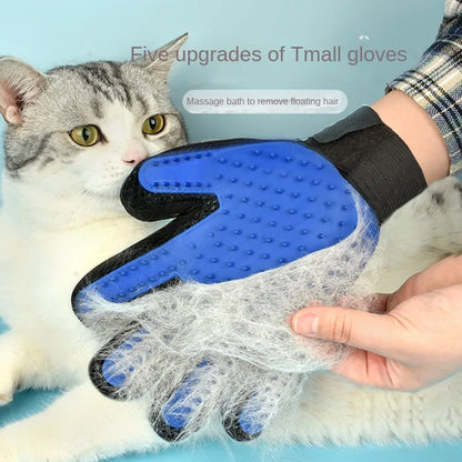 Pet Grooming Hair Removal Gloves