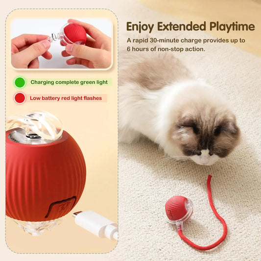 Smart Rolling Pet Toy