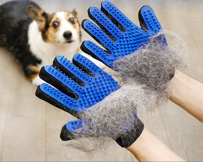 Pet Grooming Hair Removal Gloves