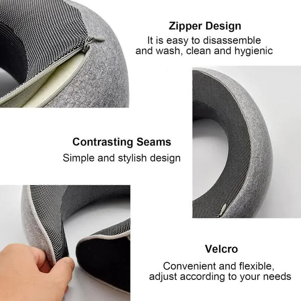 Cozy Travel Neck Snail Pillow
